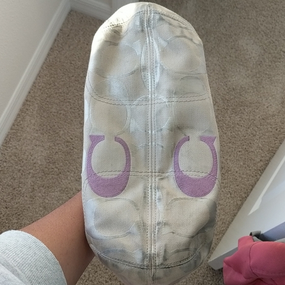 Colorblock Coach logo Purse - Picture 8 of 8